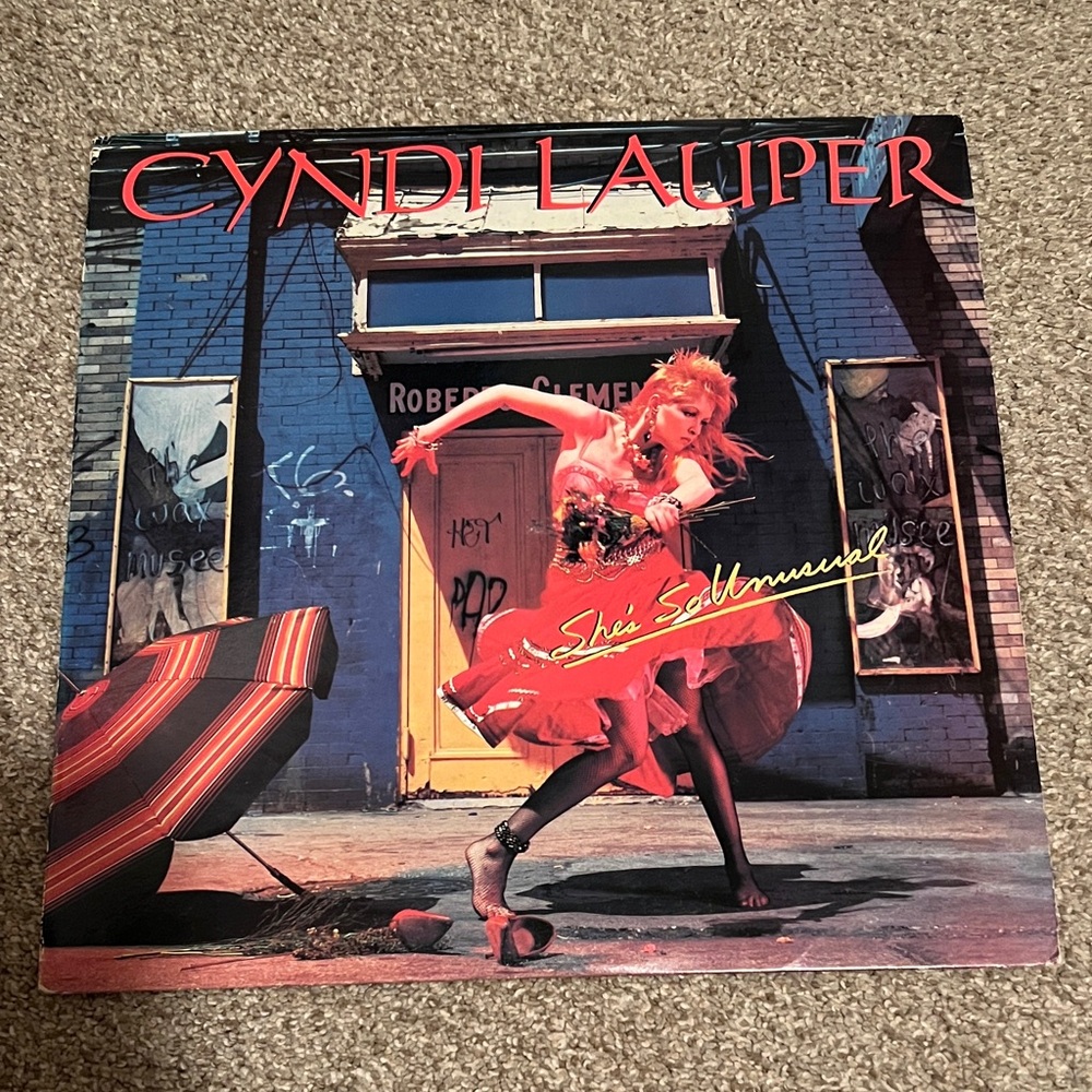 She's So Unusual Vinyl Record — Cyndi Lauper 1983